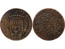France 1 token Maire de Nantes - Claude Bidé, Sieur De Ranzay - Jeton Cuivre 1653 -