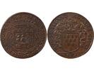 France 1 token Maire de Nantes - Guillaume De Lisle De La Nicollière - Jeton Cuivre 1687 -