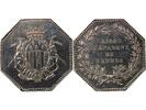 France 1 token Caisse d'Epargne de Rennes - Jeton Argent Poinçon Corne (Après 1879) -