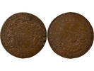 France 1 token Mayors of Nantes, Gratien Libault - Copper Token -1671 -