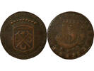 France 1 token Mayors of Nantes, Jean Régnier - Copper Token -1674 -