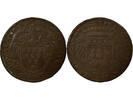 France 1 token Mayors of Nantes, Guillaume de Lisle - Copper Token -1687 -