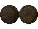France 1 token Mayors of Nantes, Gérard Mellier - Copper Token - 1721 -