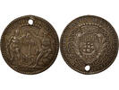 France 1 token Mayors of Nantes, Mathurin Bellabre - Silver Token - 1748 -