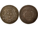 France 1 token Mayors of Nantes, Philippe Vincent Roger - Silver Token - 1770 / 1771 -