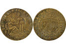 France 1 token Henri IV - Brass Token, Peace and Justice -