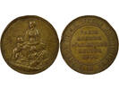 France 1 token Advertising, Shop - Brass Token, A la Belle Jardinière - XIXth Century -