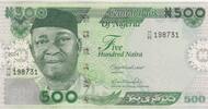 Nigeria 500 naira 500 Naira - Dr N. Azikiwe - Oil Platform - 2024 - Serial H.95 -