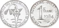 West AFrican States 1 franc 1 Franc Ashanti Gold Weight - 1984 -