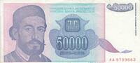 Yugoslavia 50000 dinara 1993 50000 dinara - Petar II - Prince of Monténé... 8.79 元 含税 ＋  83.67 元 运费