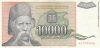 Yugoslavia 10000 dinara 1993 10000 dinara - Vuk Stefanović Karadžić - 19... 8.79 元 含税 ＋  83.67 元 运费