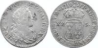 France 20 sols 20 Sols Louis XV - Arms of France-Navarre - 1719 W -