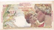 Martinique 1000 francs 1000 Francs - Union française - ND (1946) - Specimen -