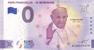 Argentina 0 euro 0 Euro Souvenir - Papa Franciscus - In Memoriam 1936-2025 -2025 -