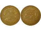 France 1 token Provost of Paris, Henri de Fourcy - Brass Token - 1687 -