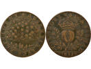 Principality of the Dombes 1 token Anne Marie Louis of Orleans - Copper Token - 1635 -