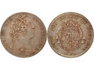 France 1 token States of Brittany - Louis XV - Silver Token - 1732 Rennes -