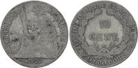 French Indo-China 10 cents 10 Cents Woman with laurel - A-Paris - 1922 -