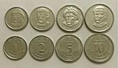 Ukraine 10 hryven Serie 4 coins Ukraine 2018-2021- AU I- / VZ+ / VZ-ST 52.71 元 含税 ＋  83.67 元 运费