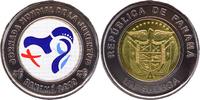 Panama 1 balboa 1 Balboa World Youth Day - 2019 Bimetal Colorised -