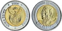 South Africa 5 rand 5 Rand, Nelson Mandela - 2008 Bimetal - AU -