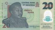 Nigeria 20 naira 20 Naira - General Muhammad, Potter - Polymer 2021 - UNC -
