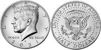 USA 50 cents 1/2 $ J.F. Kennedy - D Denver - 2021 -