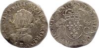 France teston Teston Charles IX - 1562 E Tours - Silver - 2 nd type -