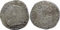 France teston Teston Henri III with portrait of Charles IX - 1575 I limoges - Silver - 11 nd type ? - G to F -
