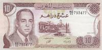 Morocco 10 dirhams 10 Dirhams Hassan II - 1985 - XF - P.57b - Serial BE/93 -