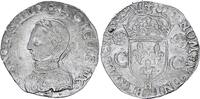 France teston Teston - Charles IX - 1566 H La Rochelle - VF - Silver -