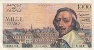 France 1000 francs 1000 Francs Richelieu - 07-03-1957 Serial K.314 - XF -