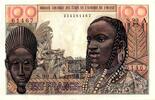 Ivory Coast 100 francs 1961 100 Francs, mask 1961 - Ivory Coast - Serial... 307.49 元 含税 ＋  83.67 元 运费