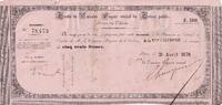 New Caledonia 500 francs 500 Francs - French colonial note - 28-04-1870 - XF -