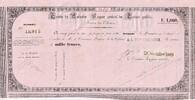 New Caledonia 1000 francs 1000 Francs - French colonial note - 29-12-1869 - XF+ -