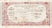 New Caledonia 1000 francs 1000 Francs - French colonial note - Sign. Chazal - 08-11-1878 - VF+ -