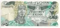 Ghana 20 cedis 1986 20 Cedis - Queen mother Yaa Asantewa - 1986 - Serial... 306.55 元 含税 ＋  83.41 元 运费