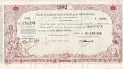 Martinique 2000 francs 2000 Francs - French colonial note - Sign. Chazal - 18-10-1882 - Kol.N°47var -