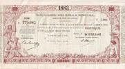 Martinique 2000 francs 2000 Francs - French colonial note - Sign. Chazal - 18-04-1883 - Kol.N°47 -