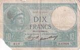 France 10 francs 10 Francs - Minerva - 17-12-1936 - Serial D.67898 - P.73 -