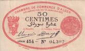 Algeria 50 centimes 50 Cents - Chambre de commerce of Alger - 1915 - Serial 454 - P.137-5 -