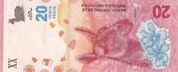 Argentina 20 pesos 20 Pesos - Lama - 2017 - Serial B - P.NEW -