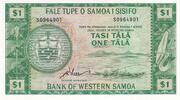 Samoa 1 tala 1 Tala - Fishers, arms - Sea - 2020 - Serial S - P.NEW -