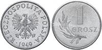Poland 1 grosz 1 Grosz - Arms - 1949 -