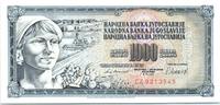 Yugoslavia 1000 dinara 1000 Dinara Woman with fruit - 1981 -