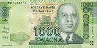 Malawi 1000 kwacha 1000 Kwacha Hastings Kamuzu Banda - 2012 -