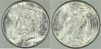 USA Peace Dollar; BU -