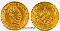 Cuba 10 Pesos J.J. Marti Pérez, 16,70 g/900 Gold, KM20, vz/vz+ -