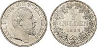 Württemberg 1/2 Gulden Karl 1864-1891 -