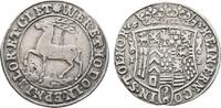 Stolberg-Wernigerode 1/6 Taler Heinrich Ernst 1645-1672 -